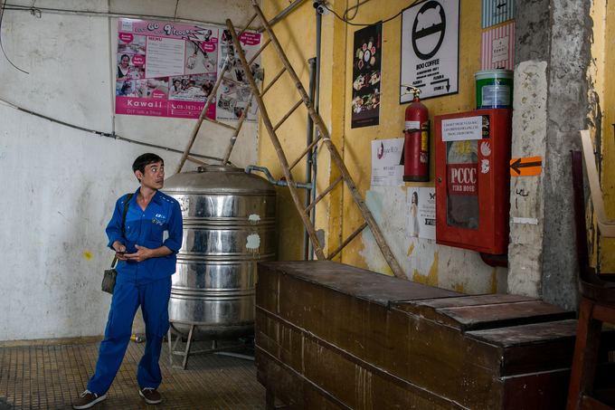 Hiểm họa cháy nổ trong các chung cư ở trung tâm Sài Gòn